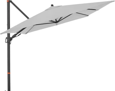 Produktbild von Doppler myZone Pendelschirm Side 280 x 280 cm Sonnenschirm 6 Farben Ampelschirm 455279 827 Hellgrau
