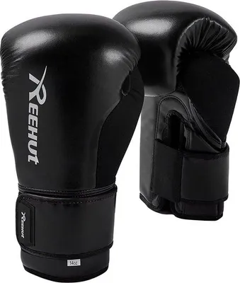 Produktbild von Famanu Boxhandschuhe für Erwachsene, langlebige Boxhandschuhe, Dämpfung für Kickboxen und Sparring