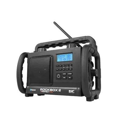 Produktbild von Perfectpro ROCKBOX 2, Tragbar, Digital, DAB+, FM, 87,5 - 108 MHz, 174,928 - 239,2 MHz, 7,5 W