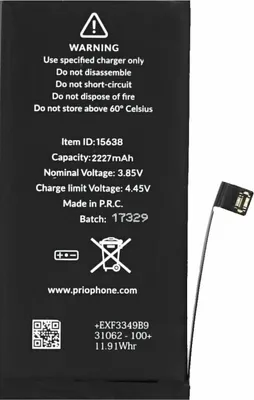 Produktbild von prio Akku für iPhone 12 mini (Universal APN)