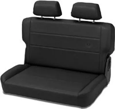 Zdjęcie produktu dla Ławka tylna Trail Max II z zagłówkami Black Crush Jeep CJ Wrangler YJ 55-95