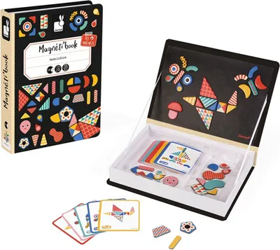 Obrázok produktu pre JANOD Moduloform Magneti'book, 3 rok / roky, Kartón, Čierna