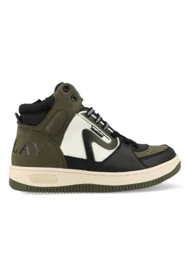 Produktbild von Replay Epic JR Mid Boy 4  Sneakers Hoog - Groen - Maat 32