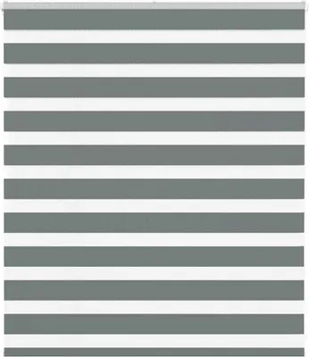 Obrázok produktu pre Zebra roleta tmavošedá 130x100 cm šírka látky 125,9cm polyester