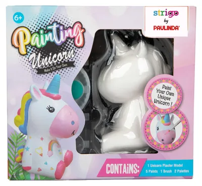 Immagine prodotto di Kit di pittura creativa per bambini - Colora l'unicorno e scatena l'immaginazione!