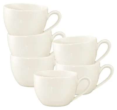 Produktbild von Seltmann Weiden Savona Fine Diamond weiß Espressoobertasse 0,11 l 6er Set