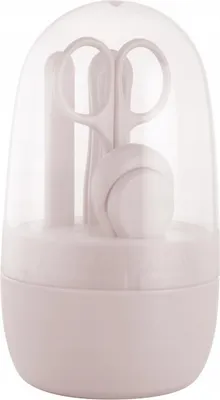 Produktbild von Canpol Babies | Nagelpflegeset fr Kinder - 4-teilig - Blau - Hygienisch und kompakt - Sicher fr Neugeborene