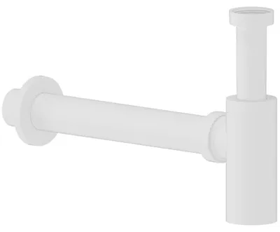 Obrázek produktu pro sklokeramikaO - Sifon umyvadlový - 5/4" - plast - DN40/300 mm - bílá matná