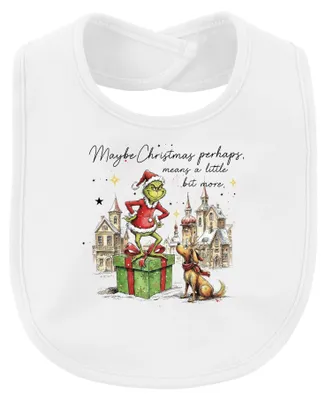 Obrázok produktu pre Grinch, možno Vianoce znamenajú niečo viac. Pes Max, detská bibka, biela, s motívom Whoville