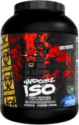 Produktbild von Mutant Mutant Hardcore Iso (5lbs) Strawberry Milkshake - Eiweiße - Molkenprotein-Isolat