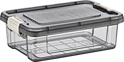 Produktbild von Lagerbox Aufbewahrungsbox mit Verschluss-Deckel Serie STORMAX (ELITE) Fassungsvermögen von 20 Liter