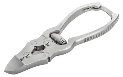 Nageltang für starke Zehennägel, Edelstahl, 16 cm