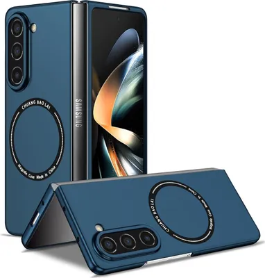Produktbild von König Design Hülle kompatibel mit Kunststoff Soft Handyhülle - Handy Case Blau
