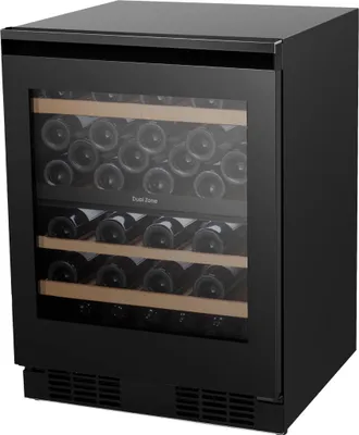 Produktbild von Hisense RW3N122GALF, Weinkühler mit Kompressor, Integriert, 46 Flasche(n), 60 W, F, Schwarz