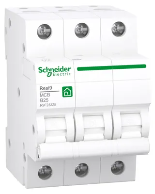 Immagine prodotto di GSC R9F23325 Interruttore miniaturizzato Resi9 3P, 25A, B, 6kA