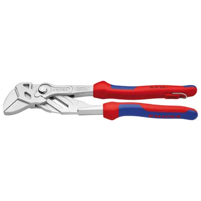 Obrázok produktu pre Knipex 86 05 250 T, Lisovacie kliešte, Chróm, Kov, Plast, Modrá, Červená, 58 mm, 250 mm