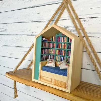 Productafbeelding van Stressverlichter en miniatuurdecoratie voor boekenplank en boekenkast