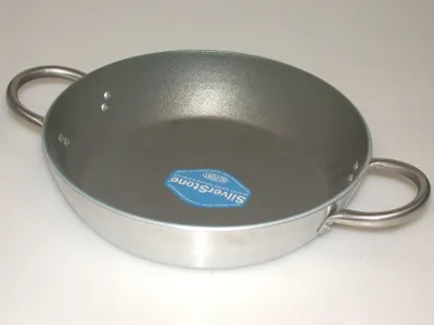 Produktbild von PARDINI Antihaft-Pfanne Platin mit zwei Griffen, 28 cm Töpfe und Pfannen Zubereitung