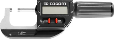 Zdjęcie produktu dla Facom Mikrometer mit Digitalanzeige 0 - 25 mm