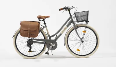 Produktbild von Cityfahrrad 28 Zoll 605 Aluminium Lady grau
