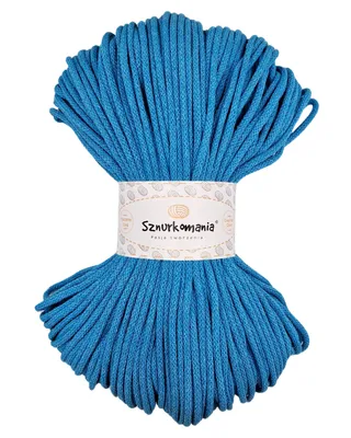 Obrázek produktu pro Bavlněná šňůra s jádrem 3 mm 100 m, příze na macramé, šňůra na macramé, háčkovaná šňůra, šňůra na macramé, přírodní příze, 3mm šňůra, pletená bavlněná šňůra