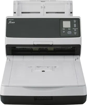 Produktbild von Fujitsu Ricoh fi-8270 - 216 x 355,6 mm - 600 x 600 DPI - 70 Seiten pro Minute - 140 ipm - Graustufen - Monochrom - ADF + Scanner mit manueller Zuführung