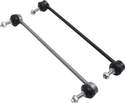 Image de 2 pièces de liaison de barre stabilisatrice avant, référence 9678833080, en métal, pour améliorer la maniabilité et l'adhérence. Stabilisateur anti-roulis, connecteur de barre stabilisatrice pour les modèles 2008, 301 et 207
