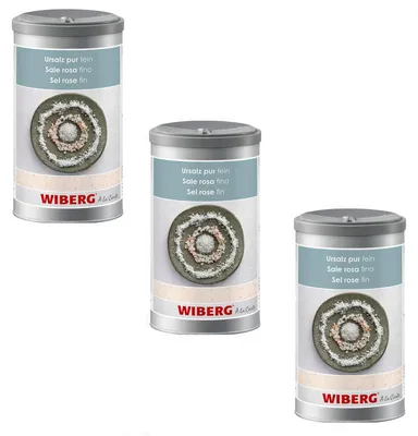 Produktbild von Wiberg Ursalz pur fein im Aromatresor feines Speisesalz 1350g 3er Pack