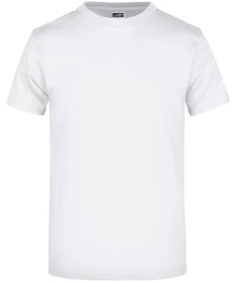 Produktbild von James and Nicholson - T-Shirt für Herren LT3157 (XL) (Weiß)