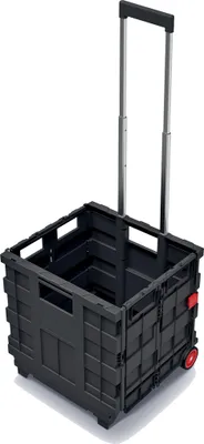 Produktbild von Kistenberg Transportwagen Werkzeugkiste Räder zusammenklappbar Aluminiumgriff