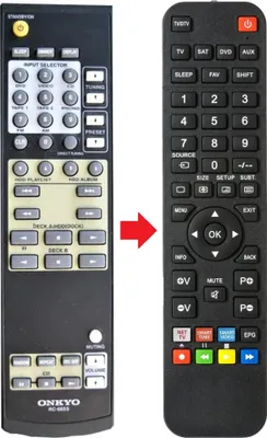 Produktbild von Fernbedienung geeignet für ONKYO RC-665S