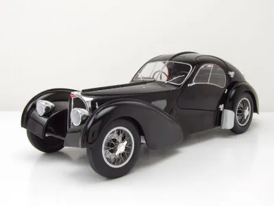 Produktbild von Solido Bugatti Atlantic, Oldtimer-Modell, Vormontiert, 1:18, Bugatti Atlantic, 1 Stück(e), Schwarz