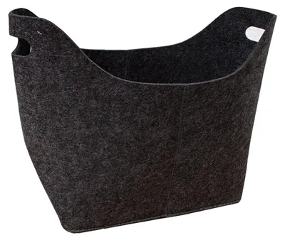 Image de Panier XL pour bois de chauffage Panier pour bois de chauffage Panier pour bois de chauffage Sac en feutre Cheminée