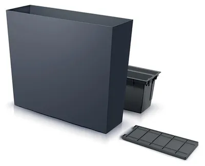 Zdjęcie produktu dla Donica Prosperplast URBI CASE T 77 cm antracyt