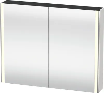 Image de Duravit XSquare armoire de toilette avec éclairage LED, 1000x800x155mm, XS7113036360000