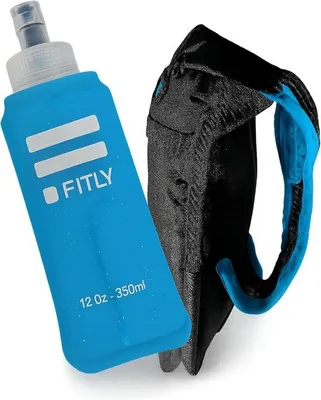 Produktbild von Famanu Trinkflasche 350 ml - Leichte Wasserflasche für Sport und Outdoor-Aktivitäten