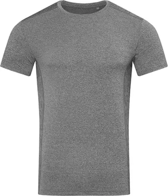 Produktbild von Stedman ST8850 | Herren Shirt Recycled Sports-T Race - Farbe: Grey Heather - Größe: L