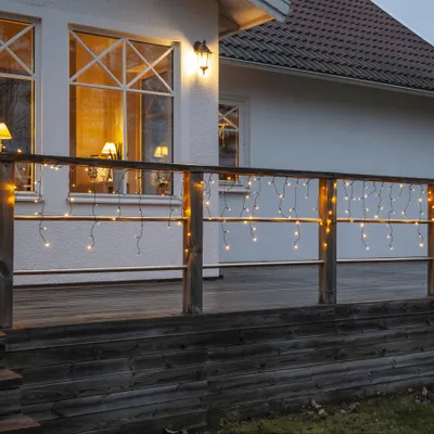 Zdjęcie produktu dla Kurtyna Sople LED 24m x 0,55m biała ciepła 1900k