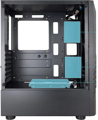 Immagine prodotto di TooQ TQGCC102-B Vetro temperato biohazard USB 3.0 nero
