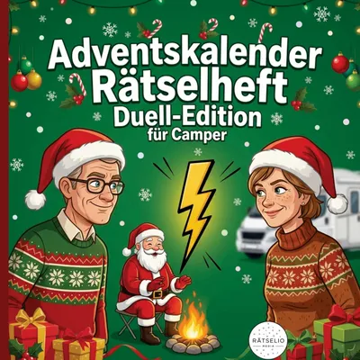 Produktbild von Adventskalender-Rätselheft