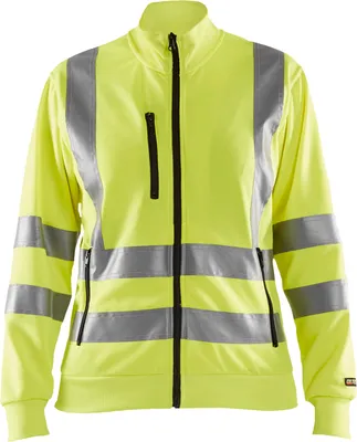 Produktbild von Blakläder Damen High Vis Sweatshirt 3308 1974 in 2 Farben, Farbe:orange, Größe:XL