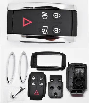 Produktbild von Auto Schlüssel Smartkey Funk Fernbedienung Sender Gehäuse kompatibel mit Jaguar