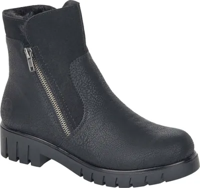 Produktbild von Rieker Damen Stiefeletten X2681-00 Farbe: Schwarz Größe: 37