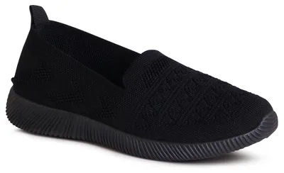 Produktbild von topschuhe24 2758 Damen Halbschuhe Light Slipper, Farbe:Schwarz, Größe:38 EU