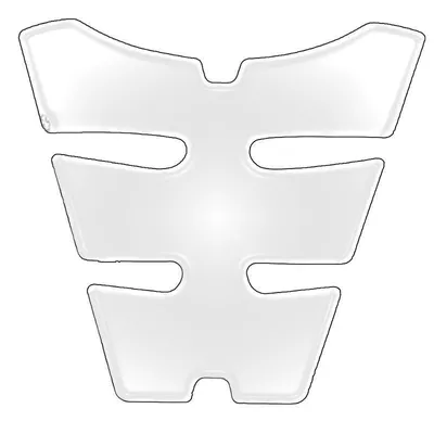 Produktbild von BIHR Tankpad groß transparent