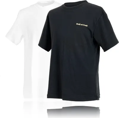 Produktbild von Back on Track T-Shirt in Schwarz Größe S