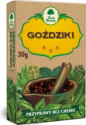 Zdjęcie produktu dla Goździki naturalne 30g Dary Natury aromatyczna przyprawa 100%