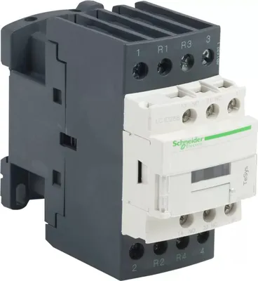 Produktbild von Schneider Electric Leistungsschütz LC1D 4p, +1S+1Ö, Spule 110 V AC LC1D258F7