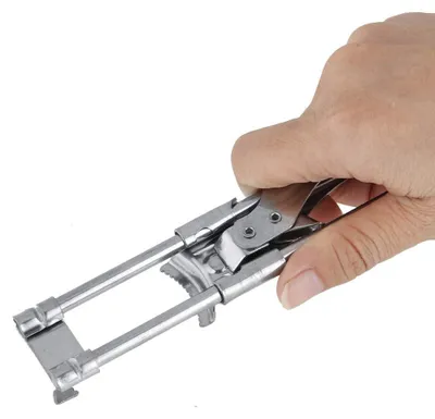 Dosenöffner aus Edelstahl, verstellbar, 19 cm, Küchenhelfer