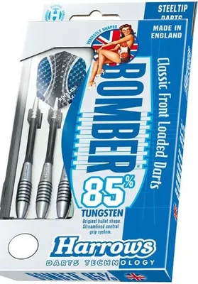 Immagine prodotto di Freccette Harrows Bomber in acciaio 23g 85% tungsteno